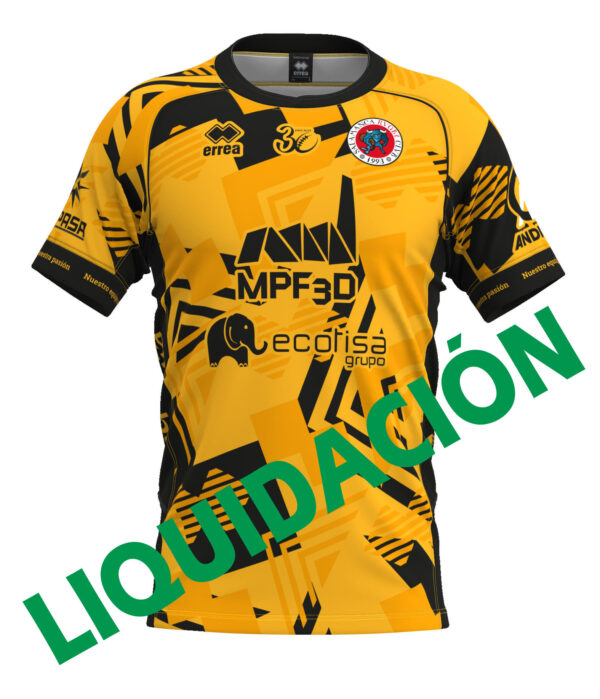 Camiseta juego amarilla temporada 23-24
